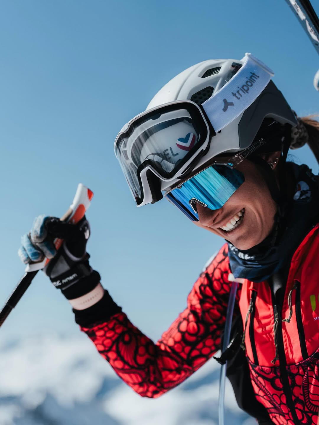 Sonia Brussoz à l'entraînement